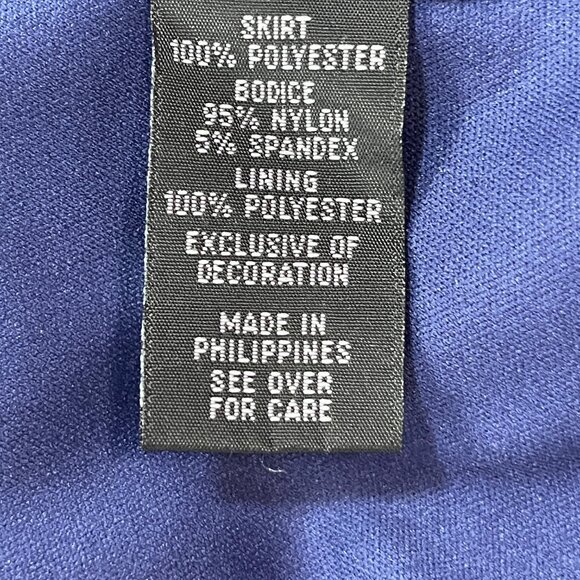 White and Navy Floral Maxi Halter Dress - Picture 8 of 8